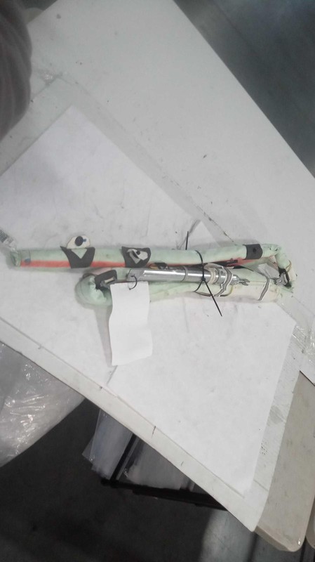 2019 Jeep Compass Right Curtain Air Bag Silver 74K Miles OEM Used Part