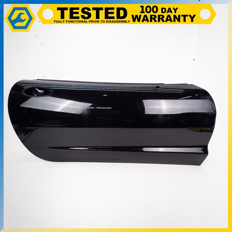 97-04 CHEVROLET CORVETTE C5 FRONT RIGHT PASSENGER SIDE DOOR SHELL BLACK OEM