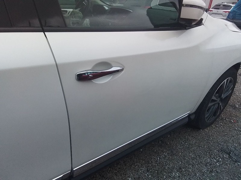 Passenger Front Door Electric Platinum Fits 16-20 PATHFINDER 3463470