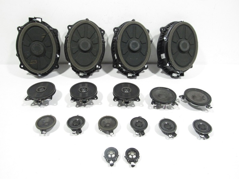 Rivian R1S 2024 Dash Door Roof Quarter Panel Speaker Tweeter Set 17 PCS 21-25|@1