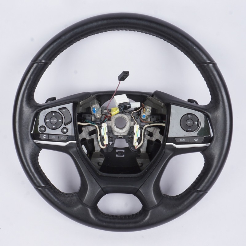 2018 - 2025 HONDA ODYSSEY STEERING WHEEL LEATHER W/ SWITCHES OEM 78500THRA410