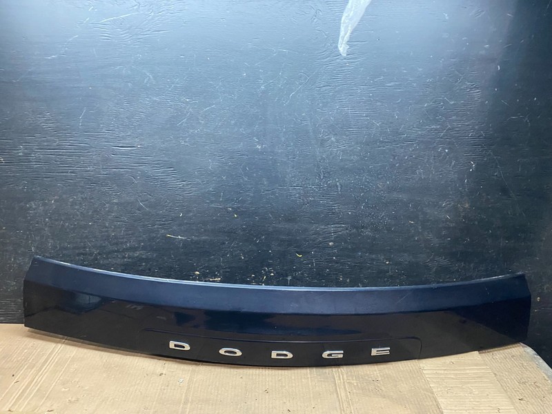 2011 to 2018 Dodge Grand Caravan Tail Gate Trim Molding With Camera OEM W2198 DG