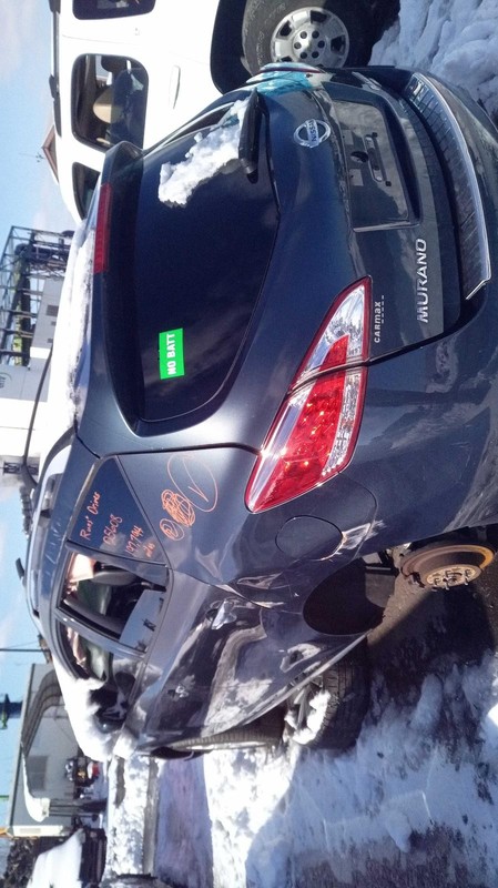 2014 Nissan Murano Front Left Door Glass - Blue - Used - 197k Miles