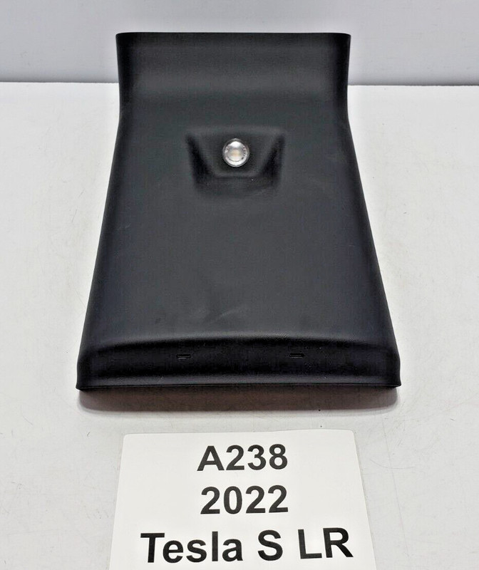 ✅2021-2023 OEM Tesla Model S Center Console Rear Back Panel w/ USB Port Footwell