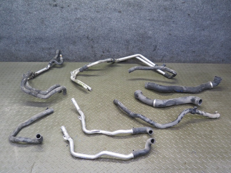 08-10 PORSCHE CAYENNE 957 4.8L M48.51 ENGINE MOTOR COOLANT HOSE PIPE LINE SET