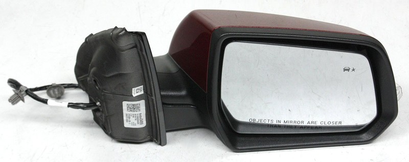OEM Right Passenger Side Exterior Mirror For GMC Acadia Cayenne Red, Scratches