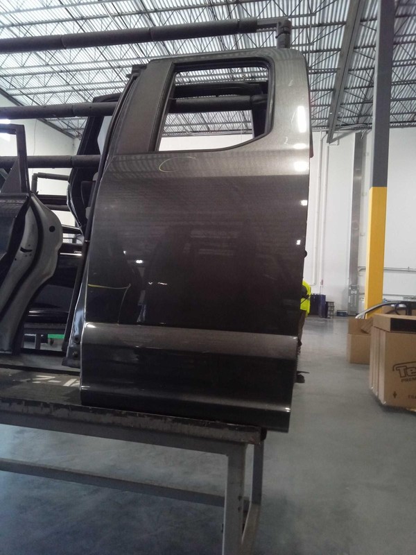 2015 Ford F150 Left Rear Door Grey OEM Used 149K Miles - Part #495814