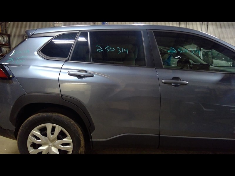 Passenger Rear Side Door With Privacy Tint Fits 22 COROLLA CROSS 1643353