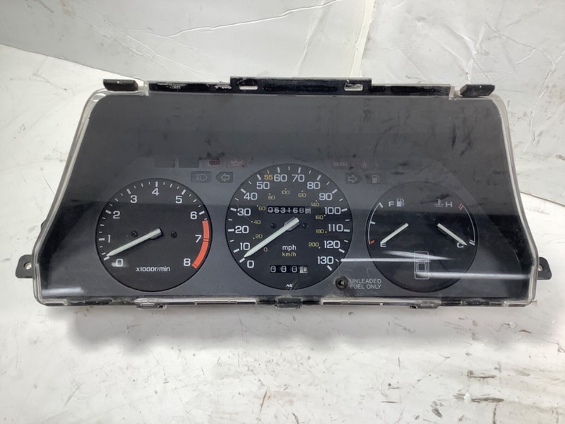 86 HONDA Accord 2DR DX LX 5sp Instrument Cluster Speedo Tacho Meter Gauges OEM