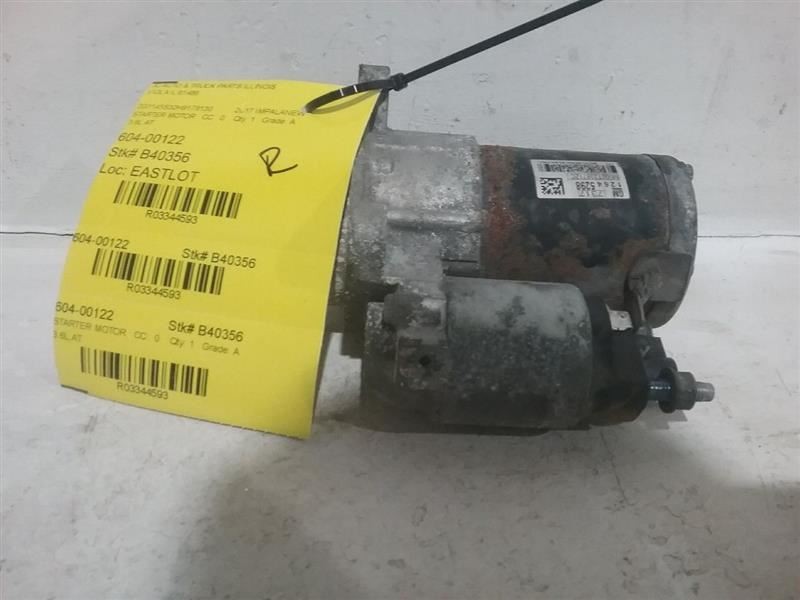 Starter Motor VIN J 11th Digit Limited Fits 07-17 ACADIA 3344593