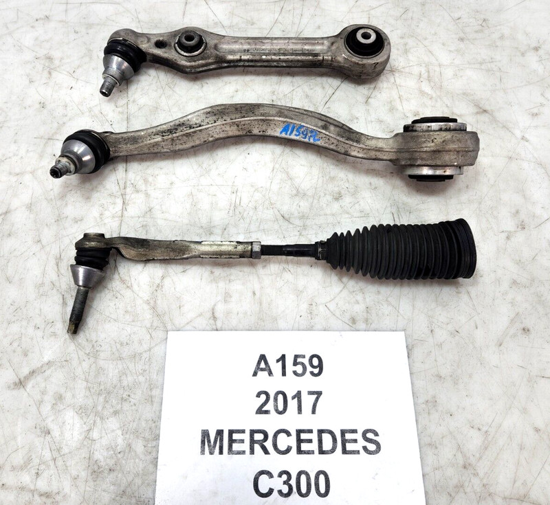 ✅ 2015-2018 OEM Mercedes С205 C300 AWD Front Left Driver Tie Rod Control Arm SET