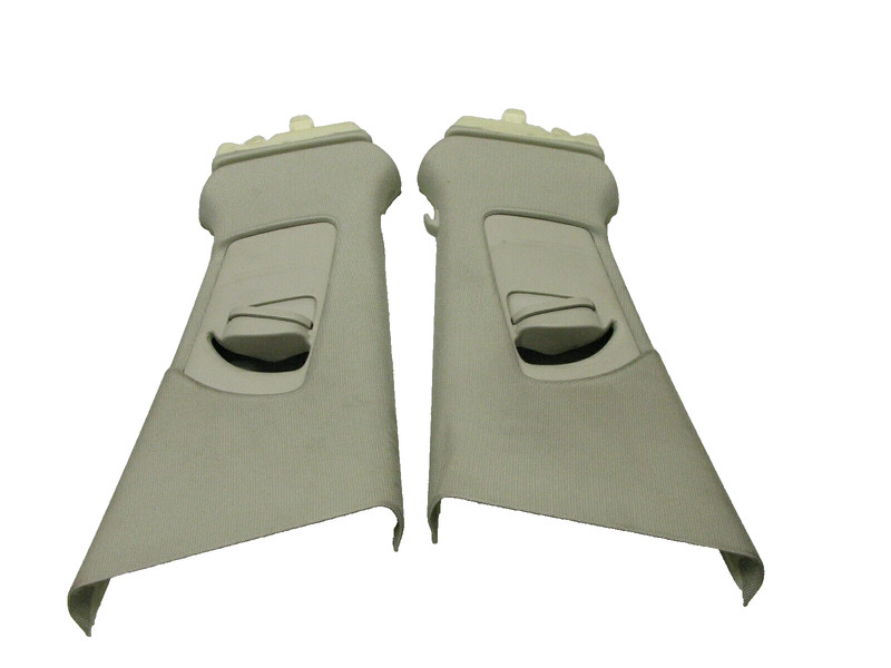 08-16 AUDI B8 A4 S4 RS4 SEDAN UPPER B PILLAR TRIM LINING LEFT RIGHT OEM SET 1222