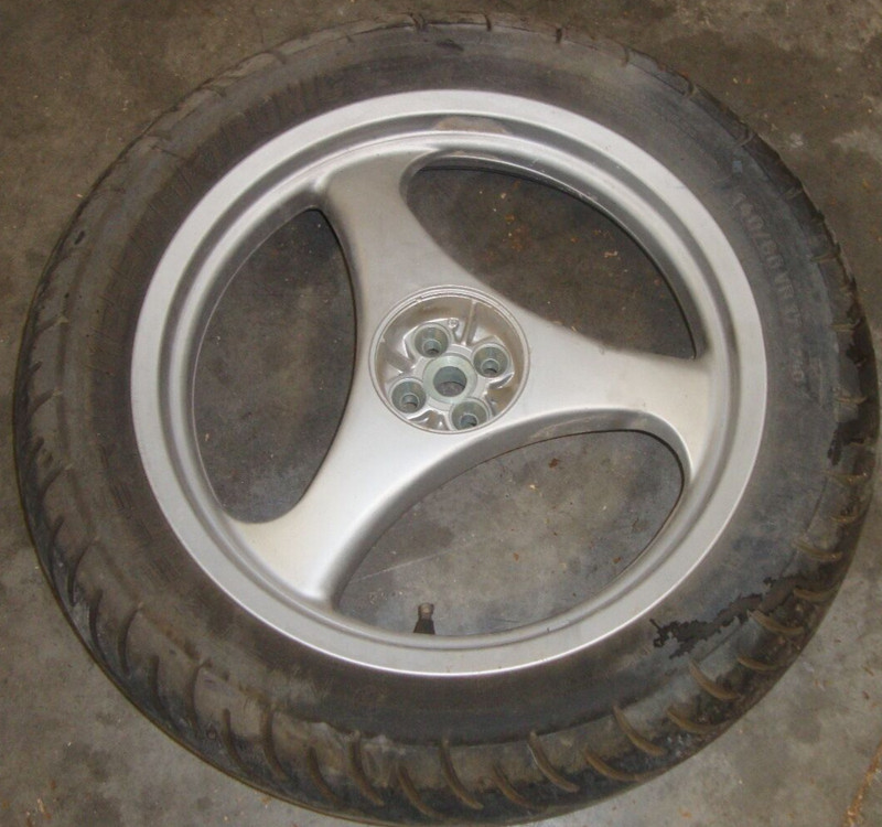 1995 BMW K1100 LT K1100LT K 1100 140/80-17 Rear Back Rim Wheel Tire Hub 17"