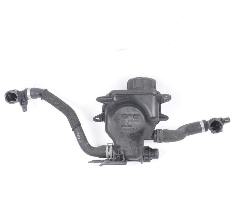 12-18 BMW 550I 650I 750I Intercooler Coolant Reservoir Expansion Tank OEM