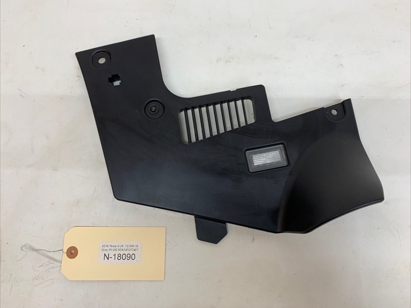 17-21 Tesla M3 Driver Left Lower Dash Trim Dashboard Panel 1100578-00A 18090 B52