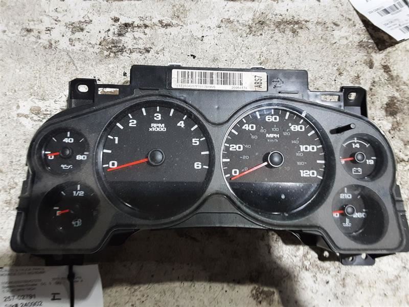 Speedometer Cluster MPH US Market Fits 07-14 SILVERADO 2500 PICKUP 3288066
