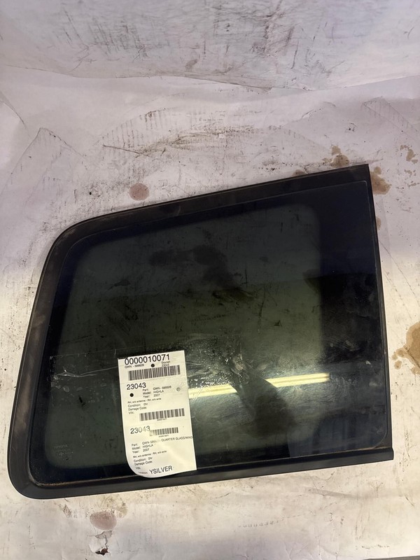 Quarter Glass/window TOYOTA HIGHLANDER Right 01 02 03 04 05 06 07