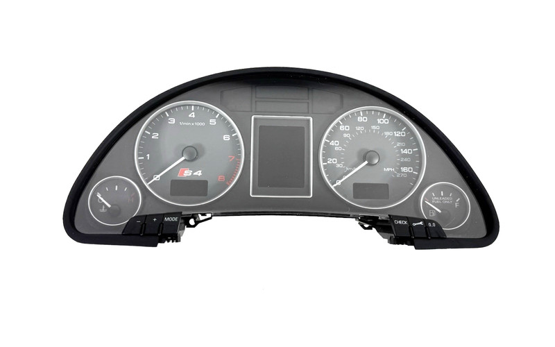 2007 Audi S4 B6 M/T Speedometer Instrument Gauge Cluster OEM 122,371 Miles