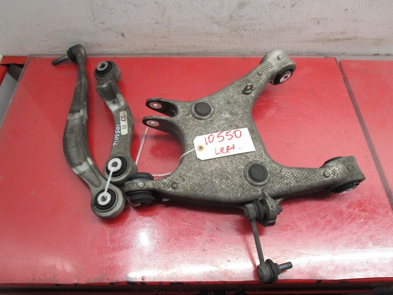 11-16 BMW F10 550i RWD REAR LEFT DRIVER SIDE CONTROL ARM SET OF 3 ITEMS OEM