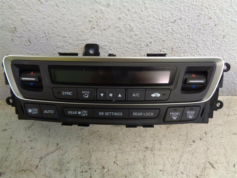 17 18 Honda Pilot Ex Ex-L Temperature Ac Heater Climate Control 79600-Tg7-A22zb