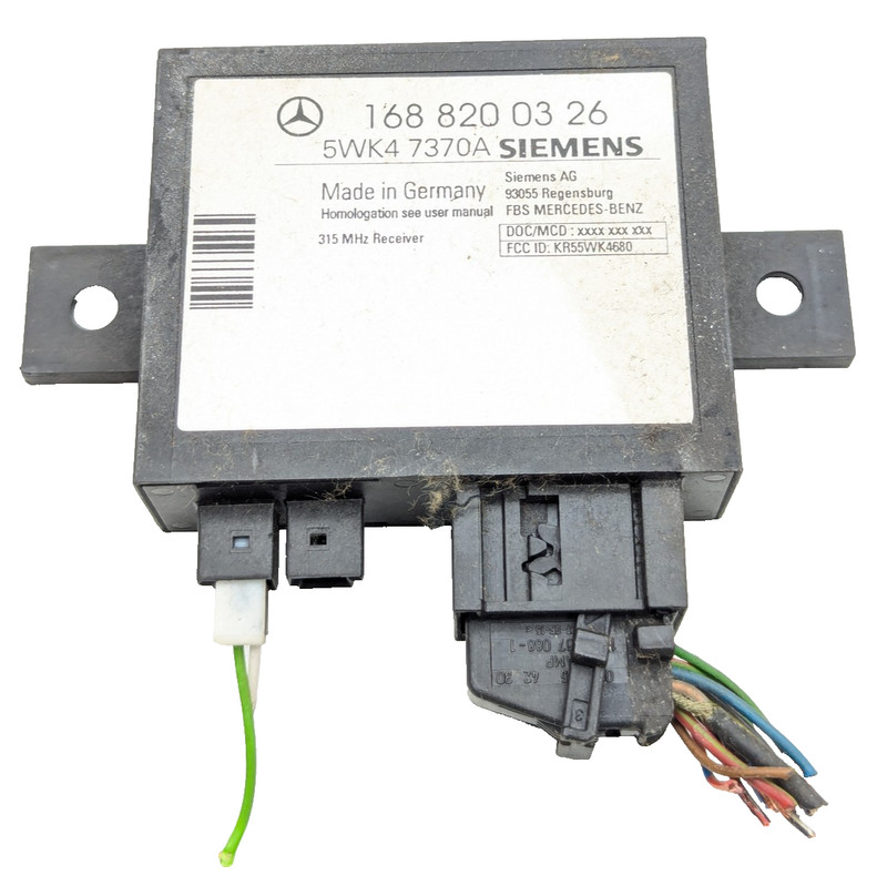 99-04 Mercedes R170 SLK320 Immobilizer Relay Module 1688200326