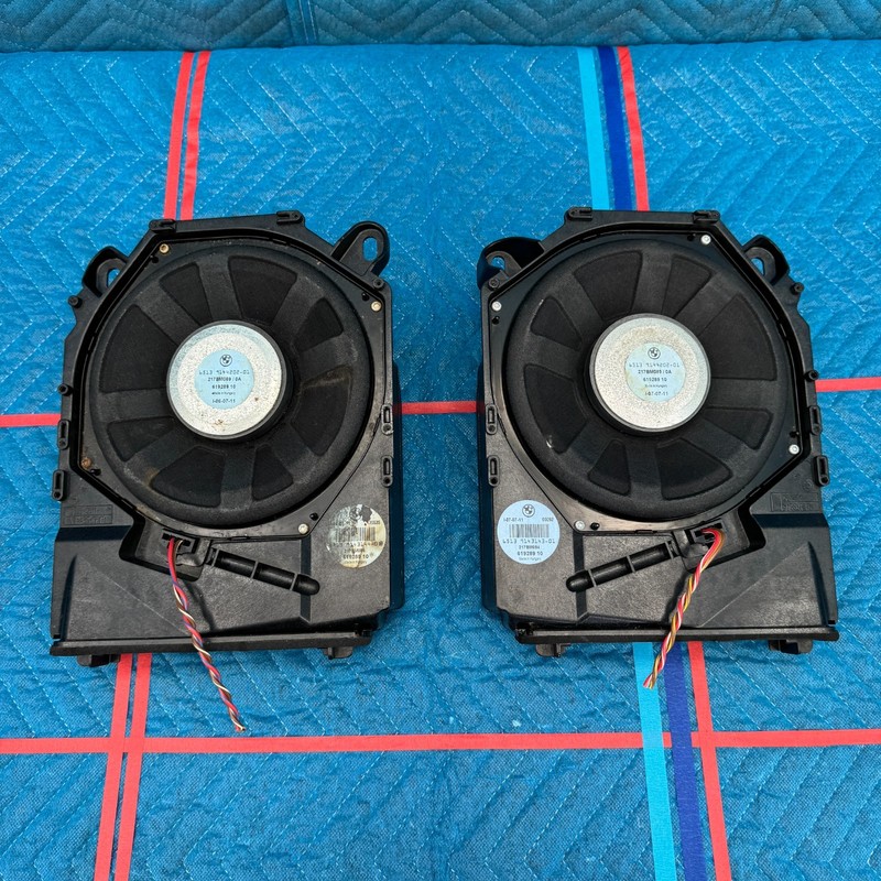 2007–2013 BMW 328i F30 Front Left and Right Door Speaker Set OEM