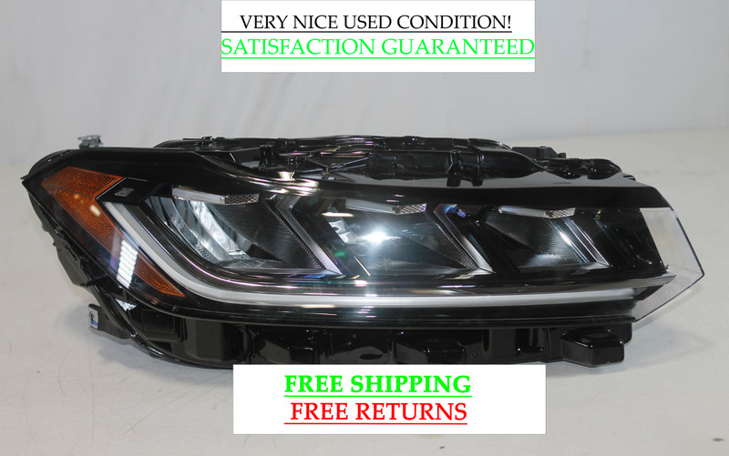 2025-2026 Volkswagen Jetta Right Passenger Side Led Headlight Oem