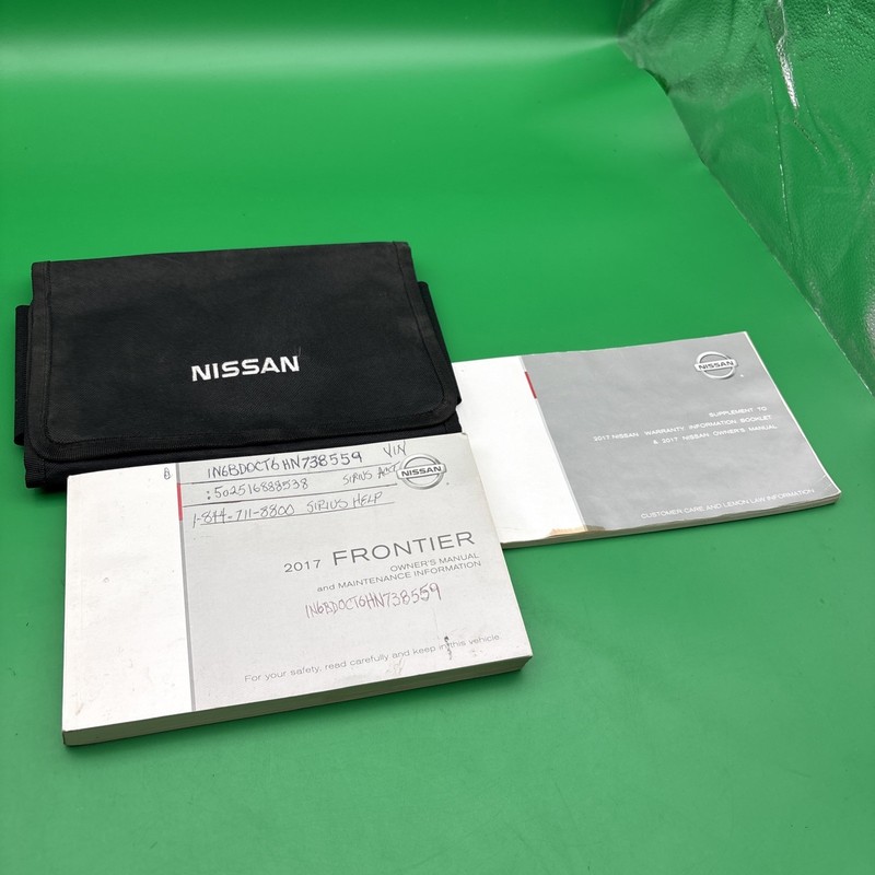 2018 JEEP WRANGLER OWNERS MANUAL Warranty With Case Included