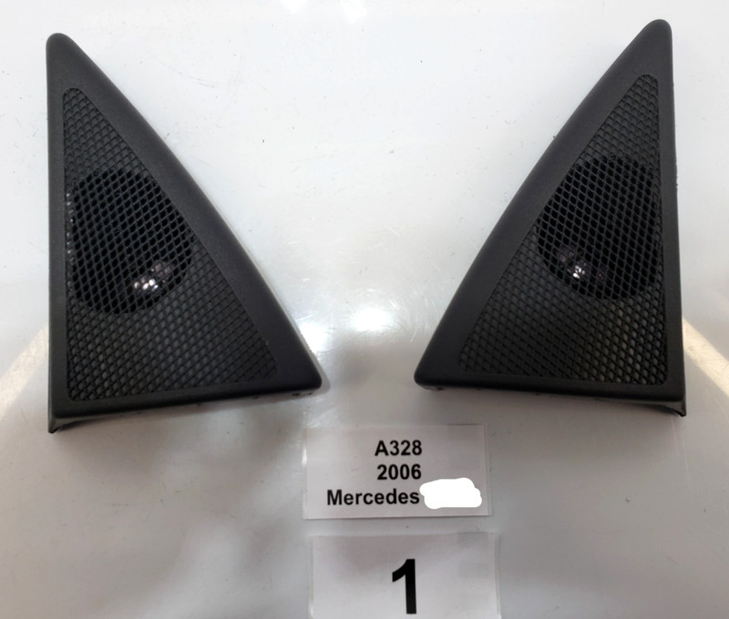 ✅ 03-09 OEM Mercedes W211 E350 Front Left Right Side Door Speaker W/ Trim 31k