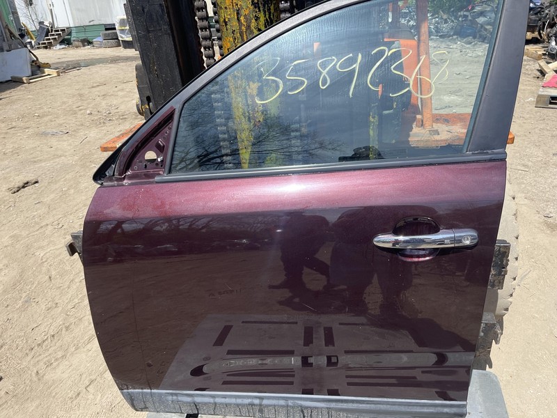 11-15 Kia Sorento Front Driver Left Door Assembly Dark Cherry (IR) Oem