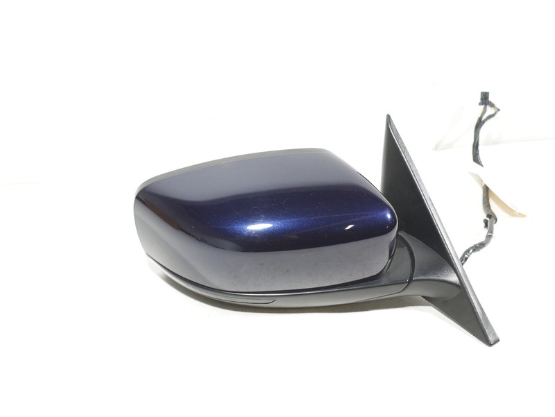 14-17 Maserati Ghibli Passenger Door Mirror W/ Glass Power Fold Heated Blue 21k