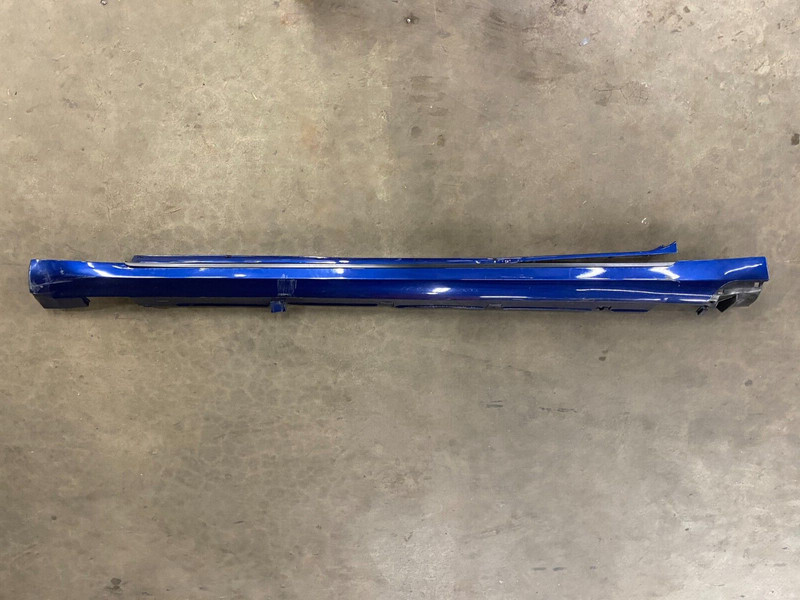 ⭐2012-2021 TESLA MODEL S LEFT DRIVER SIDE SKIRT ROCKER MOLDING BLUE OEM LOT2TP