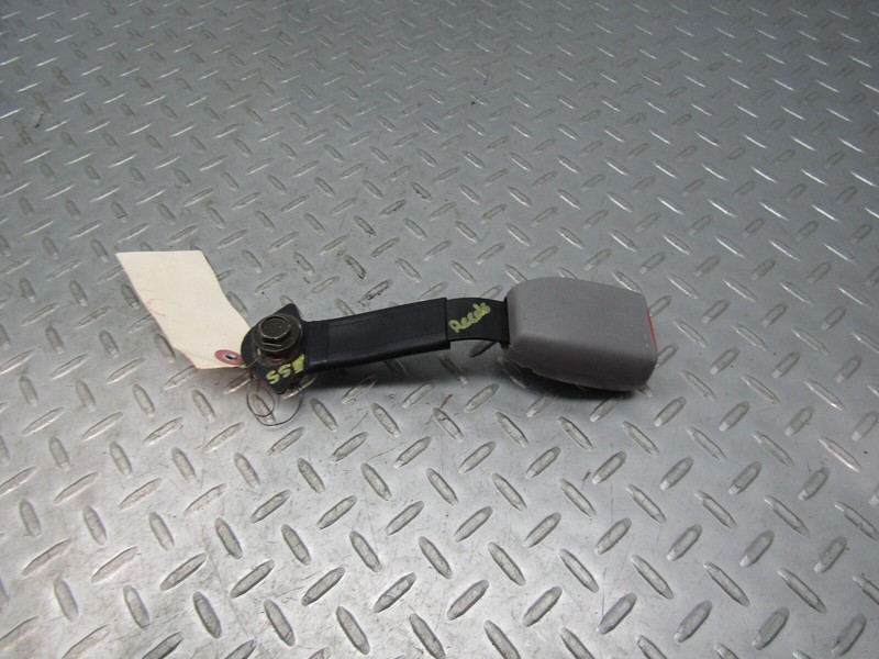 1998-2002 Subaru Forester Front Seat Belt Buckle Latch Gray OEM
