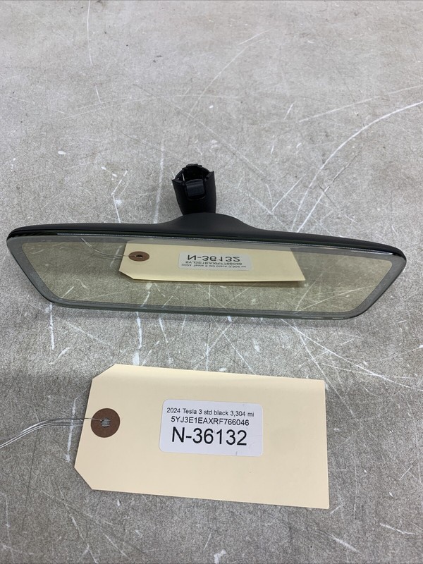 ⚡️24-25 Tesla 3 Front Windshield Interior Rear View Mirror 1763336-00-D 36132 B7