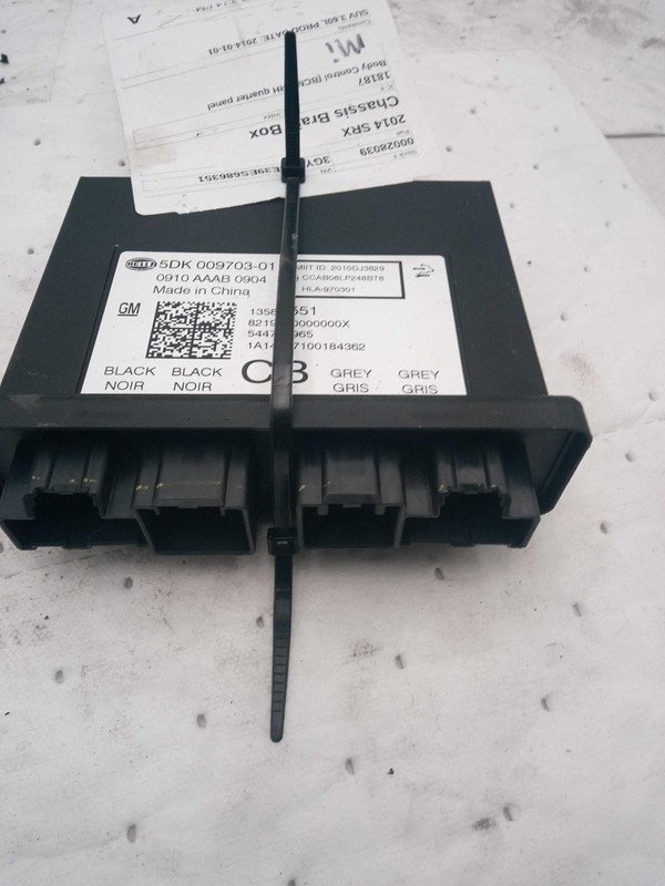 2014 Cadillac SRX Body Control Module OEM 13504821 3.6L 194K Miles