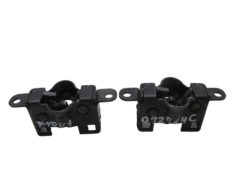 98-03 MERCEDES W208 CLK320 CLK430 HOOD LOWER HOOK HOLDER SENSOR PAIR OEM 724C