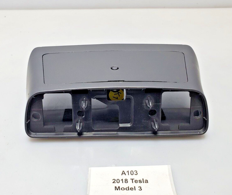 ✅ 17-23 OEM Tesla Model 3 Touch Screen Display Monitor Cover Trim Panel Bracket