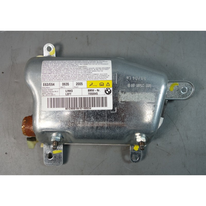 BMW E63 E64 6-Series Left Side Drivers Door Airbag Module 2004-2010 OEM 54286