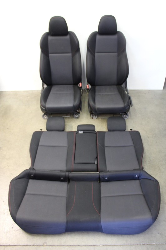 Subaru WRX Cloth Seats Heated Front Rear Seat Set Genuine Oem 2015-2021