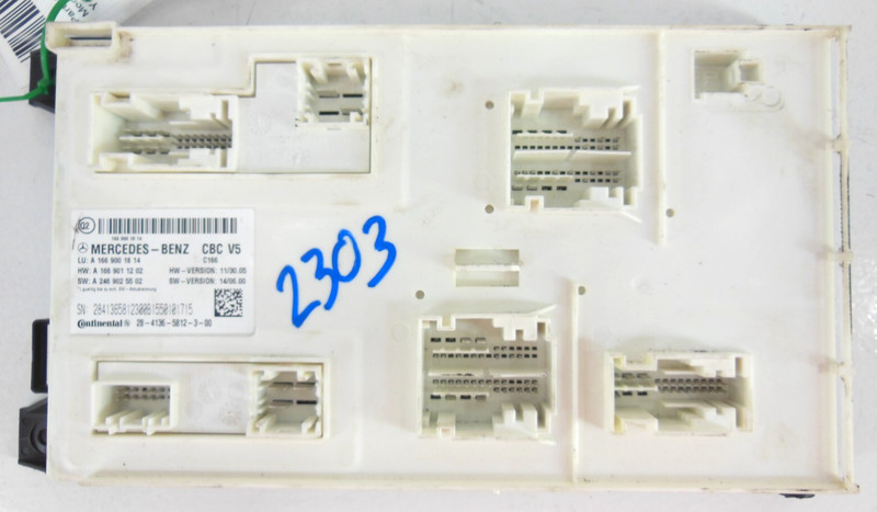 2015 15 Mercedes-Benz GL450 Front SAM Control Module Unit OEM A1669001814