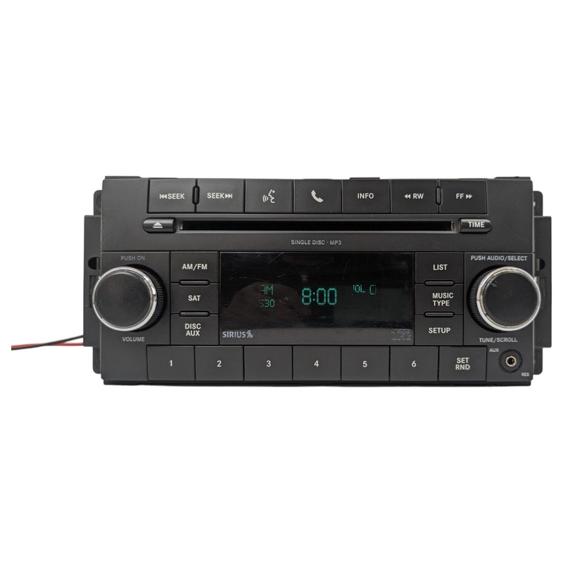 07-14 Jeep Dodge Chrysler RAM RES Radio UConnect CD Player AUX P05091115AC