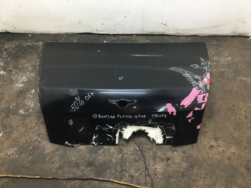 Bentley Flying Spur W12 Rear Trunk Panel Deck Lid Shell Cover 13-18 |:Y