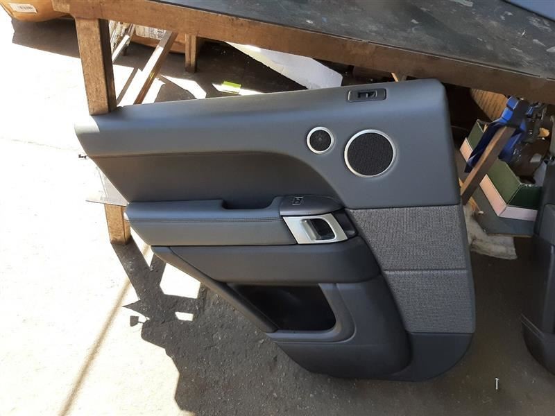 Range Rover Sport L494 Left Rear Door Panel Trim Cover Card Gray Leather