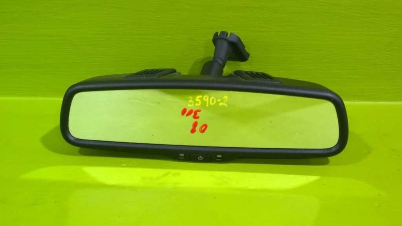 08 09 10 300 AUTO DIM REAR VIEW MIRROR W/O HANDS FREE OEM 3590-2