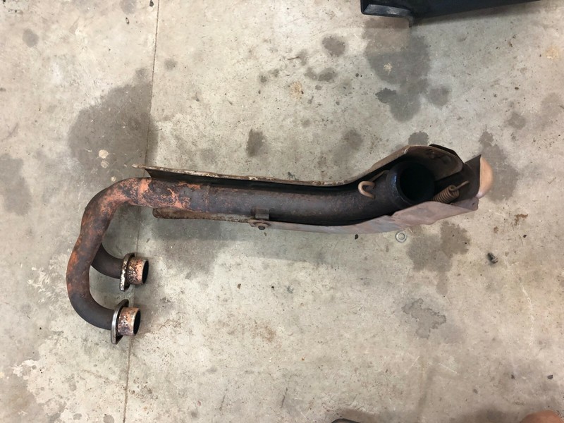 Yamaha ATV Grizzly 700 Front Exhaust #1 Header Pipe 2007+ model3B4-14611-00-00