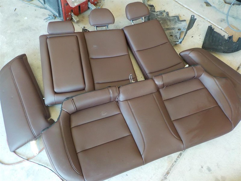 15 16 17 Acura TLX Rear seat / bench seats Assembly Dark Brown