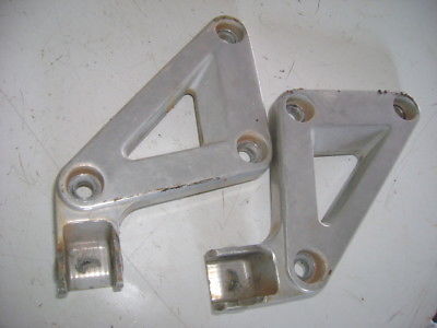1982 Honda Shadow VT750 VT 750 Foot Peg Mounts 1983 Braces Bracket Support F11