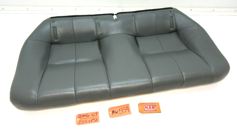 SEAT BACK REAR BASE CUSHION BOTTOM GREY LEATHER CAR for MITSUBISHI ECLIPSE 06-12