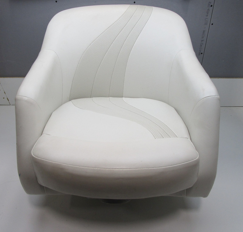 2003 Starcraft C-Star 1700 Marine Boat Captains Chair Seat 24" W x 24" H