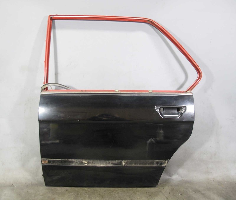 1975-1981 BMW E12 5-Series Left Rear Drivers Exterior Door Shell Panel Black OEM
